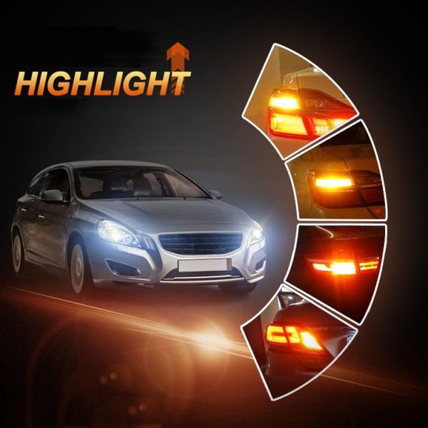 2pcs 1156-3014-5.4W LED Car Lights High Brightness Turn Signal Lights (White Light) - Image 7
