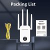 COMFAST 762AC 1200Mbps WiFi Signal Booster Dual Band WiFi Repeater with OLED Display Screen - Image 14