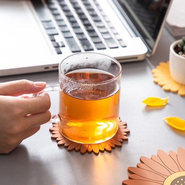 Silicone Heat Insulation Table Mat Anti-scald Placemat Heat-resistant Pot Pad Coaster, Size: Small (Yellow) - Image 10