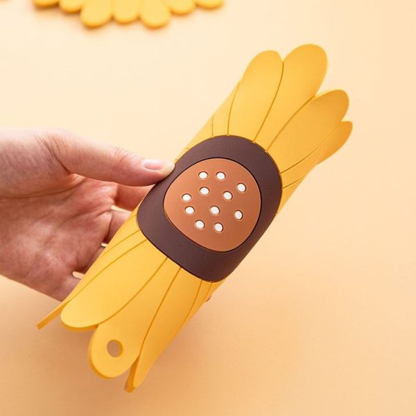 Silicone Heat Insulation Table Mat Anti-scald Placemat Heat-resistant Pot Pad Coaster, Size: Small (Yellow) - Image 6