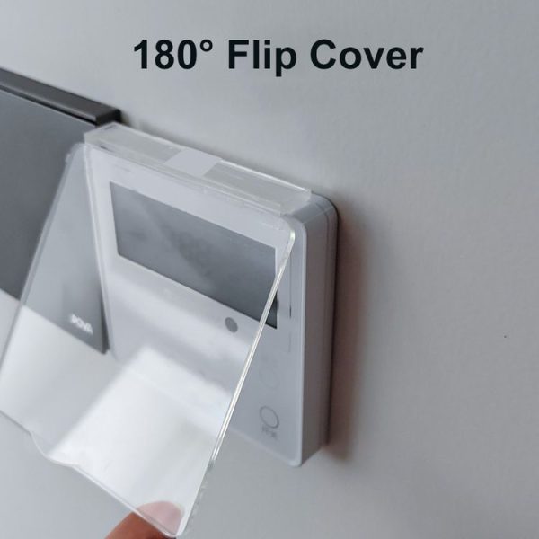 86x86mm CAir Conditioning Switch Control Panel Anti-Touch Dust-Proof Protective Cover (Transparent) - Image 4
