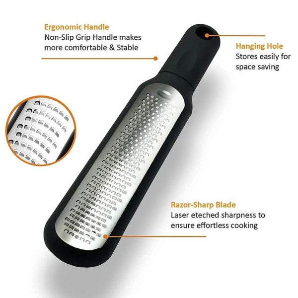 Kitchen Multifunctional Ginger Shredder Stainless Steel Melon And Fruit Scraper With Lid - Image 4