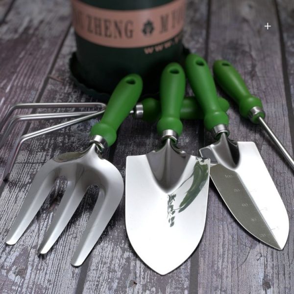 Garden Planting Shoveling Tools Thickened Plastic Handle Gardening Kit, Model: Large Shovel - Image 2