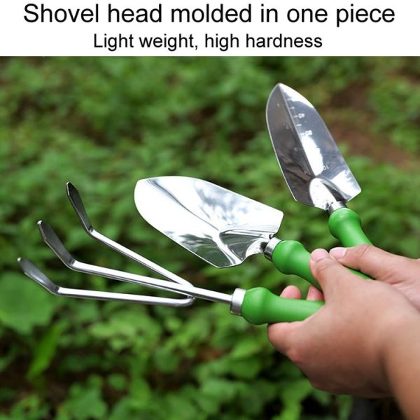 Garden Planting Shoveling Tools Thickened Plastic Handle Gardening Kit, Model: Large Shovel - Image 4