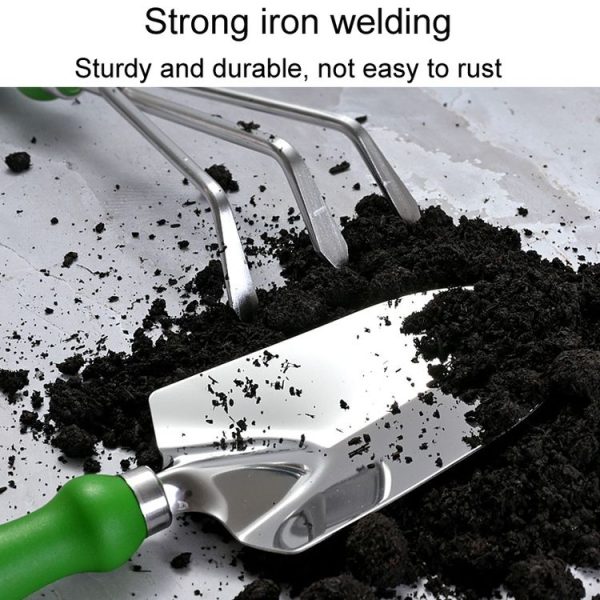 Garden Planting Shoveling Tools Thickened Plastic Handle Gardening Kit, Model: Large Shovel - Image 5