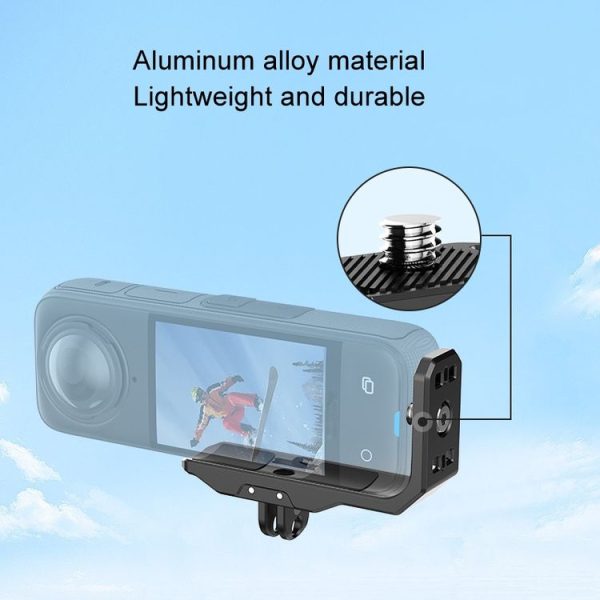 Insta360 X4 / X3 Hepail Horizontal And Vertical Shooting Quick Release Metal Magnetic Bracket - Image 7