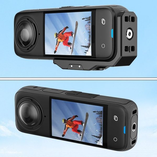 Insta360 X4 / X3 Hepail Horizontal And Vertical Shooting Quick Release Metal Magnetic Bracket - Image 8