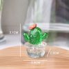 Mini Simulated Cactus Car Navigator Rearview Mirror Ornaments Decoration (4pcs / Set) - Image 6