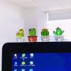 Mini Simulated Cactus Car Navigator Rearview Mirror Ornaments Decoration (4pcs / Set) - Image 8