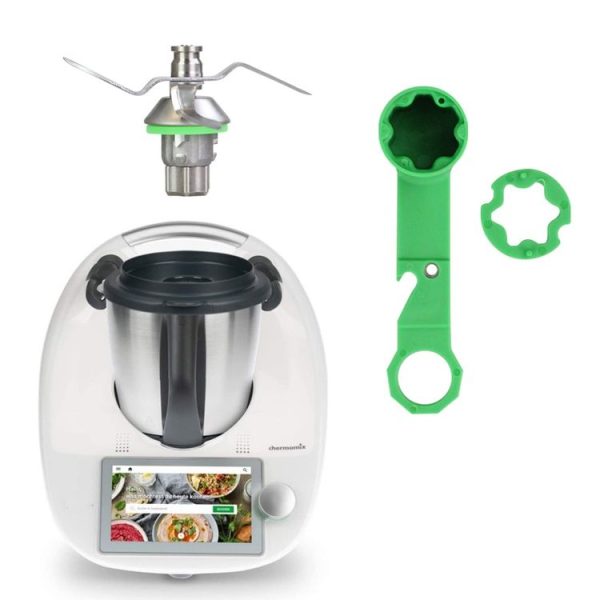 VorWerk Thermomix TM5 TM6 TM21 TM31 Wrench Dough Remover (Green) - Image 2