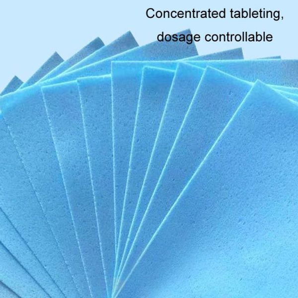 Fragrant Multi-effect Household Tile Floor Care Cleaning Tablets (120pcs Blue Jasmine Flavor) - Image 2