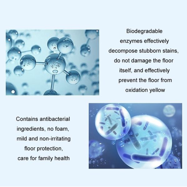 Fragrant Multi-effect Household Tile Floor Care Cleaning Tablets (120pcs Blue Jasmine Flavor) - Image 4