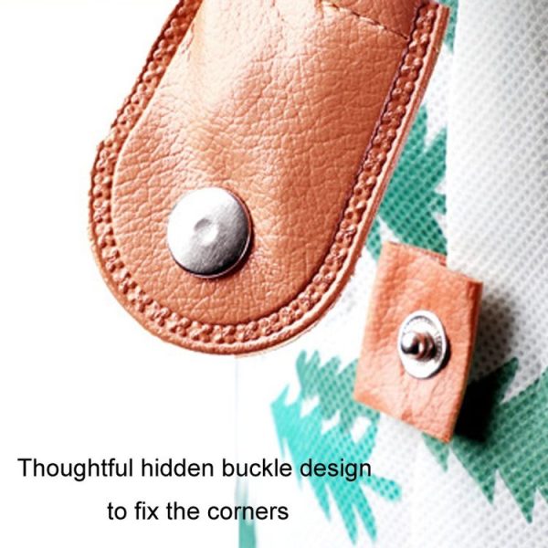 Clothes Quilt Storage Bag Large Capacity Waterproof Moistureproof Moving Luggage Bag, Style: 35L Small Elk - Image 4