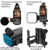 DJI Osmo Pocket 3 HEPAIL Extended Adapter Protective Bezel Extension Handle Cold Shoe Adapter Bracket - Image 5