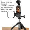 DJI Osmo Pocket 3 HEPAIL Extended Adapter Protective Bezel Extension Handle Cold Shoe Adapter Bracket - Image 7