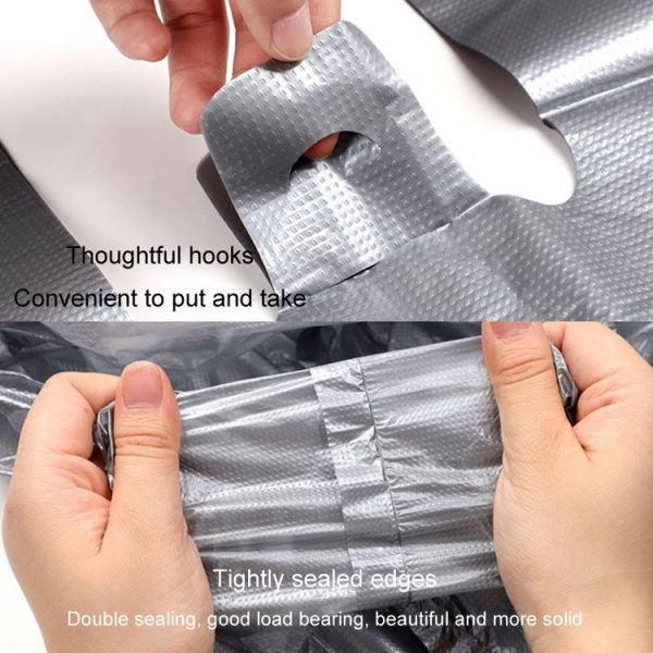10pcs 55x80cm PE Large-capacity Moving Packing Bags Thickened Quilt Luggage Storage Bags - Image 6