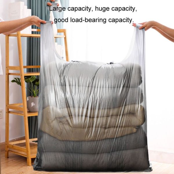 10pcs 55x80cm PE Large-capacity Moving Packing Bags Thickened Quilt Luggage Storage Bags - Image 7
