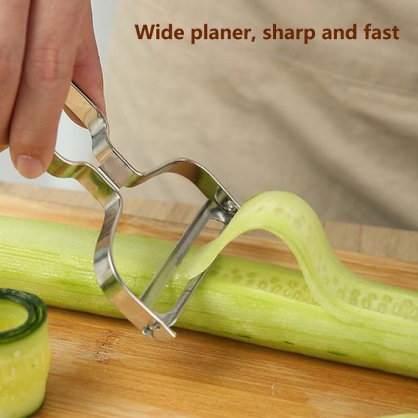 Large Kitchen Stainless Steel Melon Peeler Household Vegetable And Fruit Pitcher - Image 4