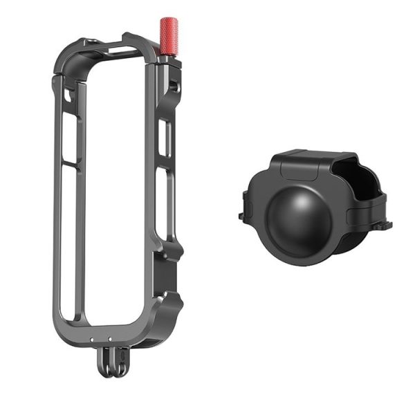 Insta360 X4 Metal Frame Action Camera Rabbit Cage Expansion Bracket - Image 3