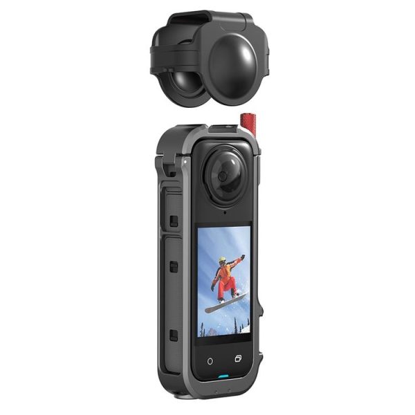 Insta360 X4 Metal Frame Action Camera Rabbit Cage Expansion Bracket - Image 6
