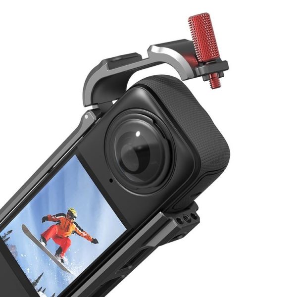 Insta360 X4 Metal Frame Action Camera Rabbit Cage Expansion Bracket - Image 8