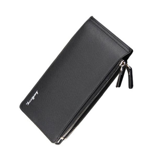 Baellerry CA013 Casual Multi-card Slot Long Wallet Multifunctional Ultra-thin Card Holder (Black)
