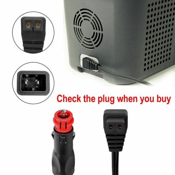 Car Mini Refrigerator Compressor Cigarette Lighter German Plug Power Cord (60SE0195) - Image 6