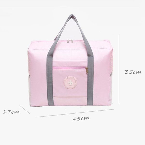 Thickened Luggage Bag Can Put Trolley Case Folding Travel Bag (Black) - Image 3