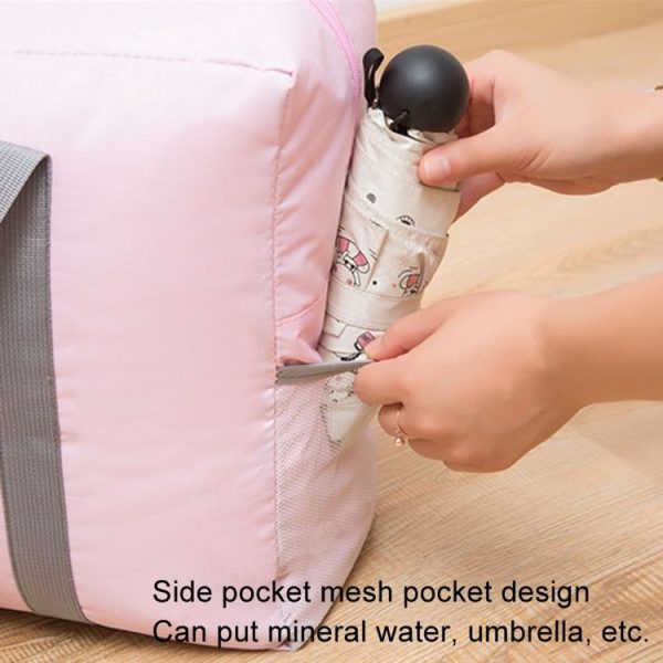 Thickened Luggage Bag Can Put Trolley Case Folding Travel Bag (Black) - Image 7