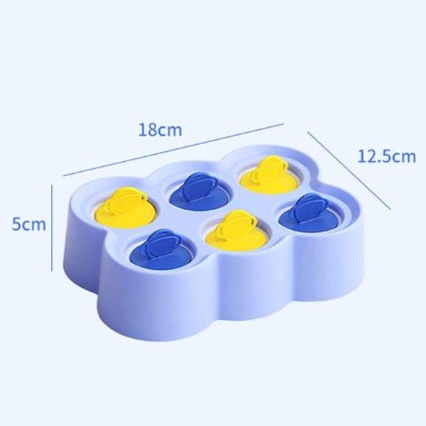 Astronaut Silicone Ice Mold Homemade DIY Popsicle Ice Cream Cartoon Mold (Blue) - Image 2
