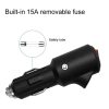 15A Car LED Indicator Light With Switch Cigarette Lighter Plug (Assembled) - Image 6