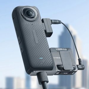 Insta360 X4 / X3 / One X2 CYNOVA Cold Shoe Expansion RODE Wireless GO Microphone