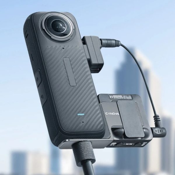 Insta360 X4 / X3 / One X2 CYNOVA Cold Shoe Expansion RODE Wireless GO Microphone