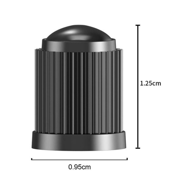 30pcs Car Bicycle Plastic Tire Valve Cap (0.95x1.25cm) - Image 4