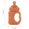 Baby Silicone Teether Bottle Bite Teether Teething Stick, Color: With Box Nano Color - Image 4