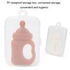 Baby Silicone Teether Bottle Bite Teether Teething Stick, Color: With Box Nano Color - Image 5