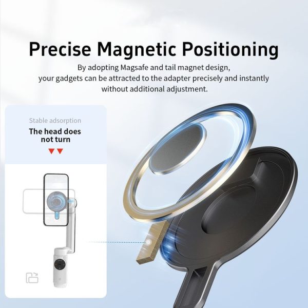 Insta360 Flow aMagisn Gimbal Magnetic Adapter MagSafe Sports Camera Accessories - Image 6