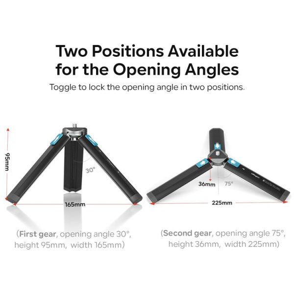 AMagisn AM11 Metal Desktop Tripod Mini Sports Camera SLR Accessories - Image 3