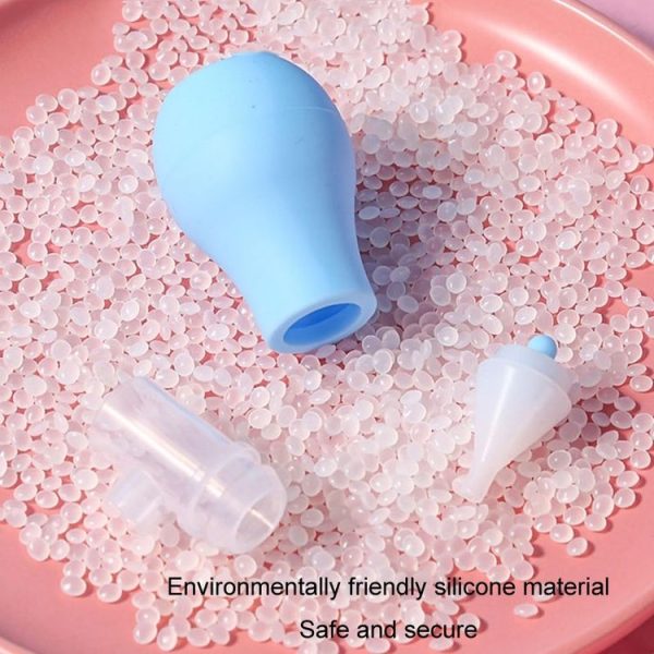 Baby Nasal Aspirator Anti-Reflux Air Pump Nasal Booger Cleaning Tool (Light Green) - Image 7