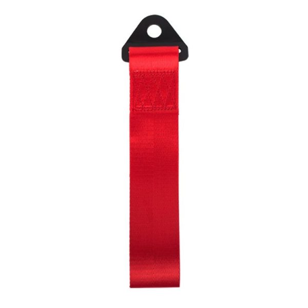 Car Modified Tow Rope Bumper Decorative Streamer, Color: Red (No Words)