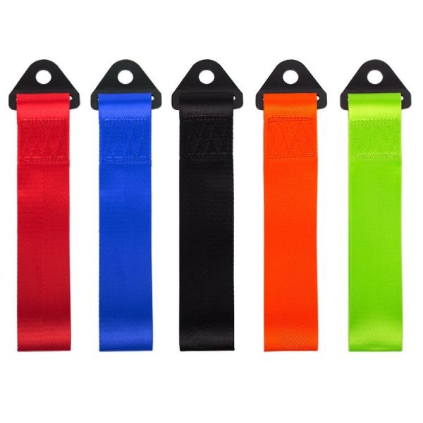 Car Modified Tow Rope Bumper Decorative Streamer, Color: Red (No Words) - Image 2