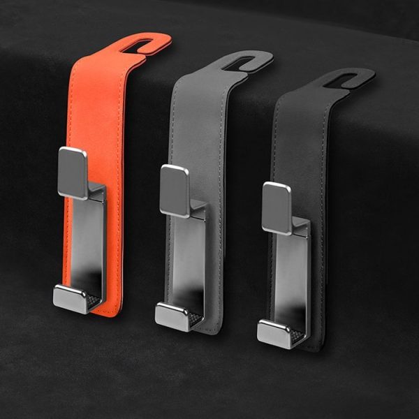Car Multifunctional Hidden Hook Seat Back Storage Hook (Black) - Image 2
