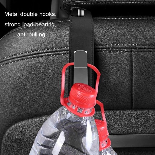 Car Multifunctional Hidden Hook Seat Back Storage Hook (Black) - Image 4