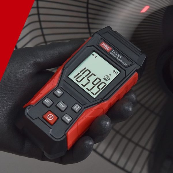 TASI TA500A Optical Measurement Laser Tachometer Digital Display Measuring Speed Meter - Image 3