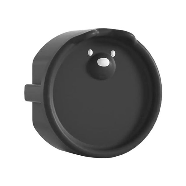 EU Plug Socket Silicone Cover Children Anti-electric Shock and Dustproof Protective Cover (Black)