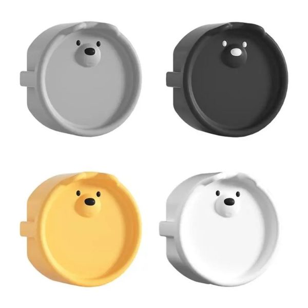 EU Plug Socket Silicone Cover Children Anti-electric Shock and Dustproof Protective Cover (Black) - Image 2