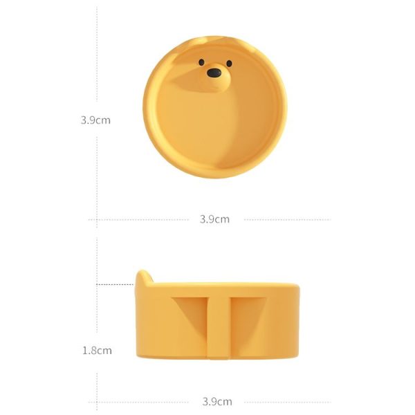 EU Plug Socket Silicone Cover Children Anti-electric Shock and Dustproof Protective Cover (Black) - Image 3