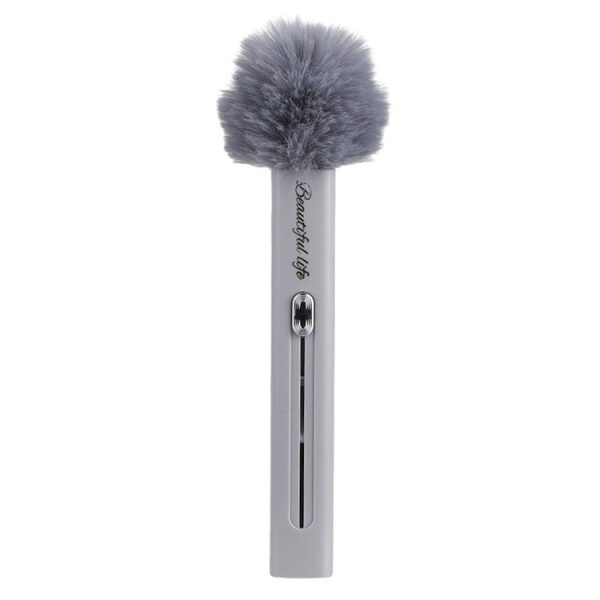 Car Air Conditioner Air Outlet Gap Dust Cleaning Soft Brush (Grey)