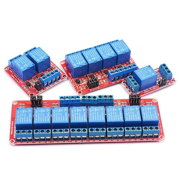 2 Way 5V Relay Module With Optocoupler Isolation Supports High And Low Level Trigger Expansion Board - Image 3