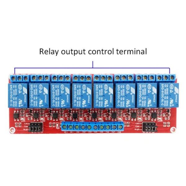 2 Way 5V Relay Module With Optocoupler Isolation Supports High And Low Level Trigger Expansion Board - Image 4